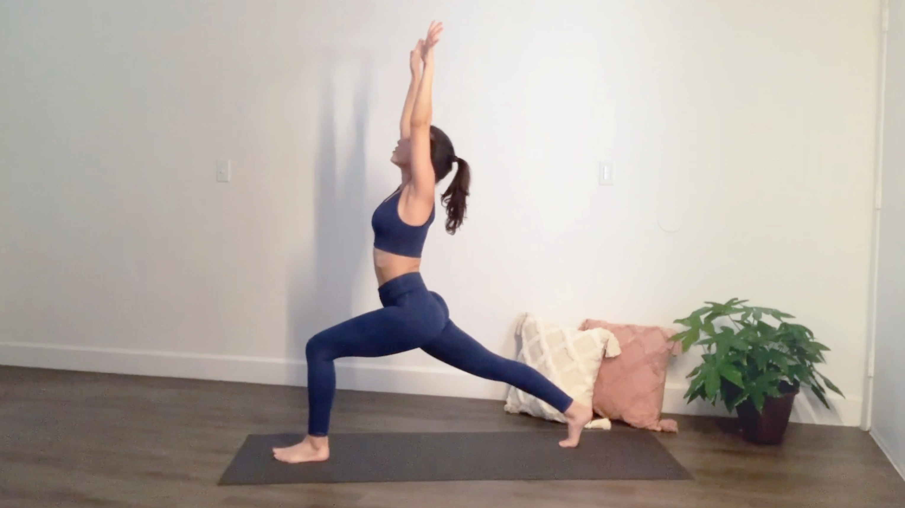 35 Minute Barre Inspired Home Workout with Kiara Burns