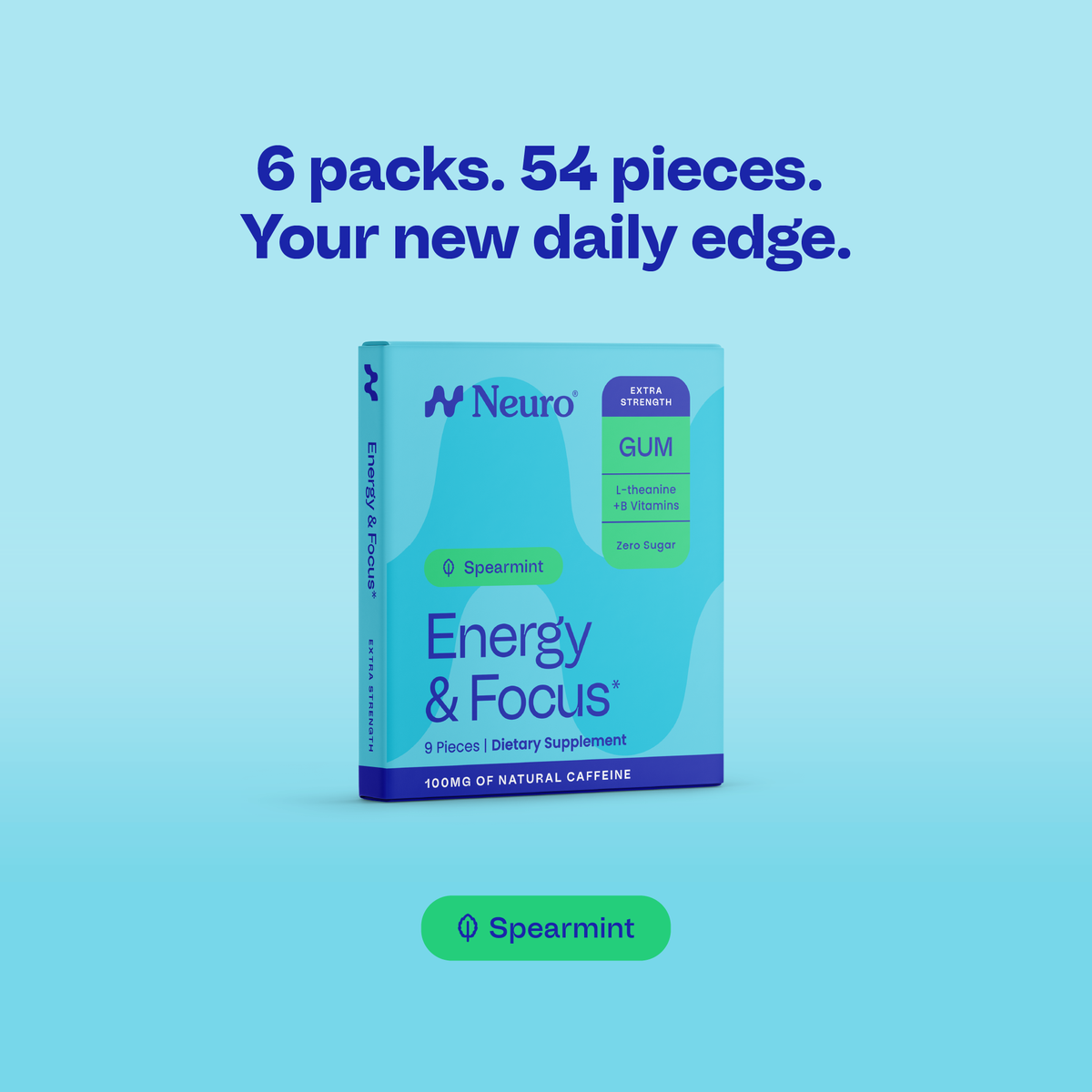 Spearmint / 54-piece pack