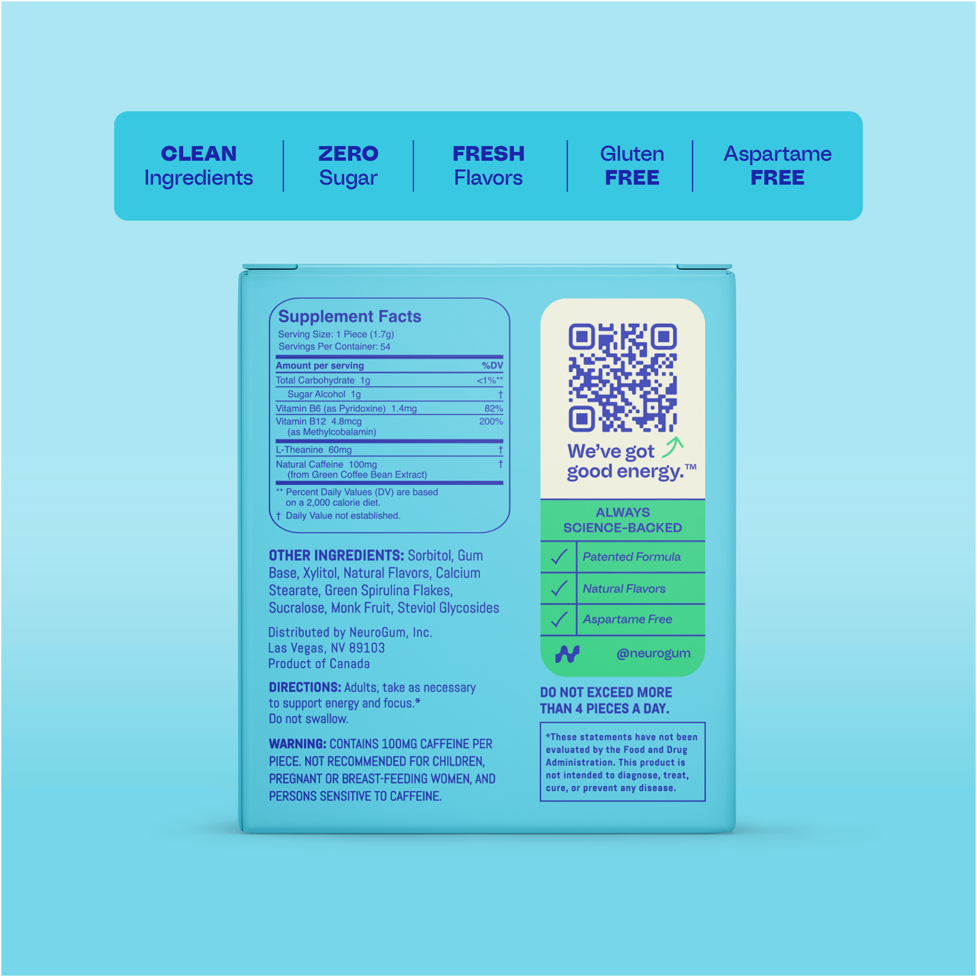 Spearmint / 54-piece pack