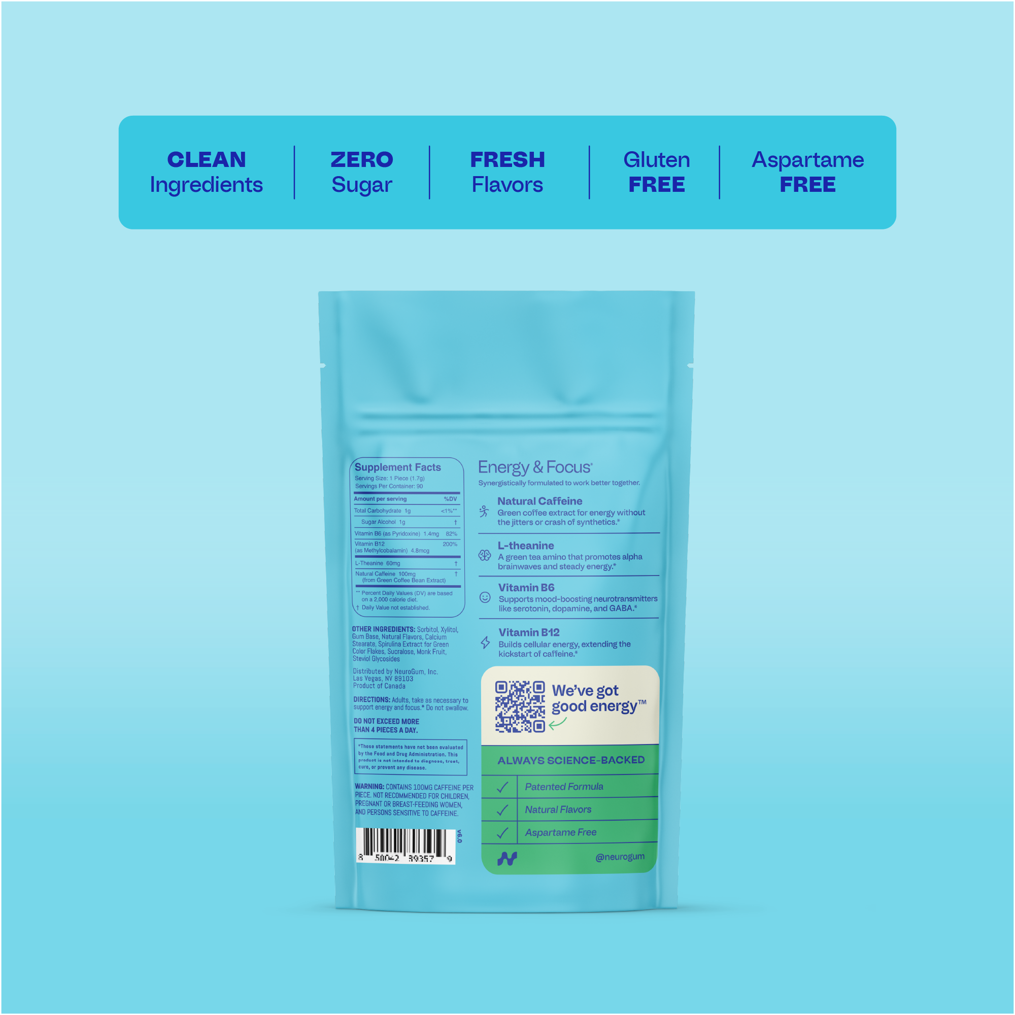 Spearmint / 90-piece pack