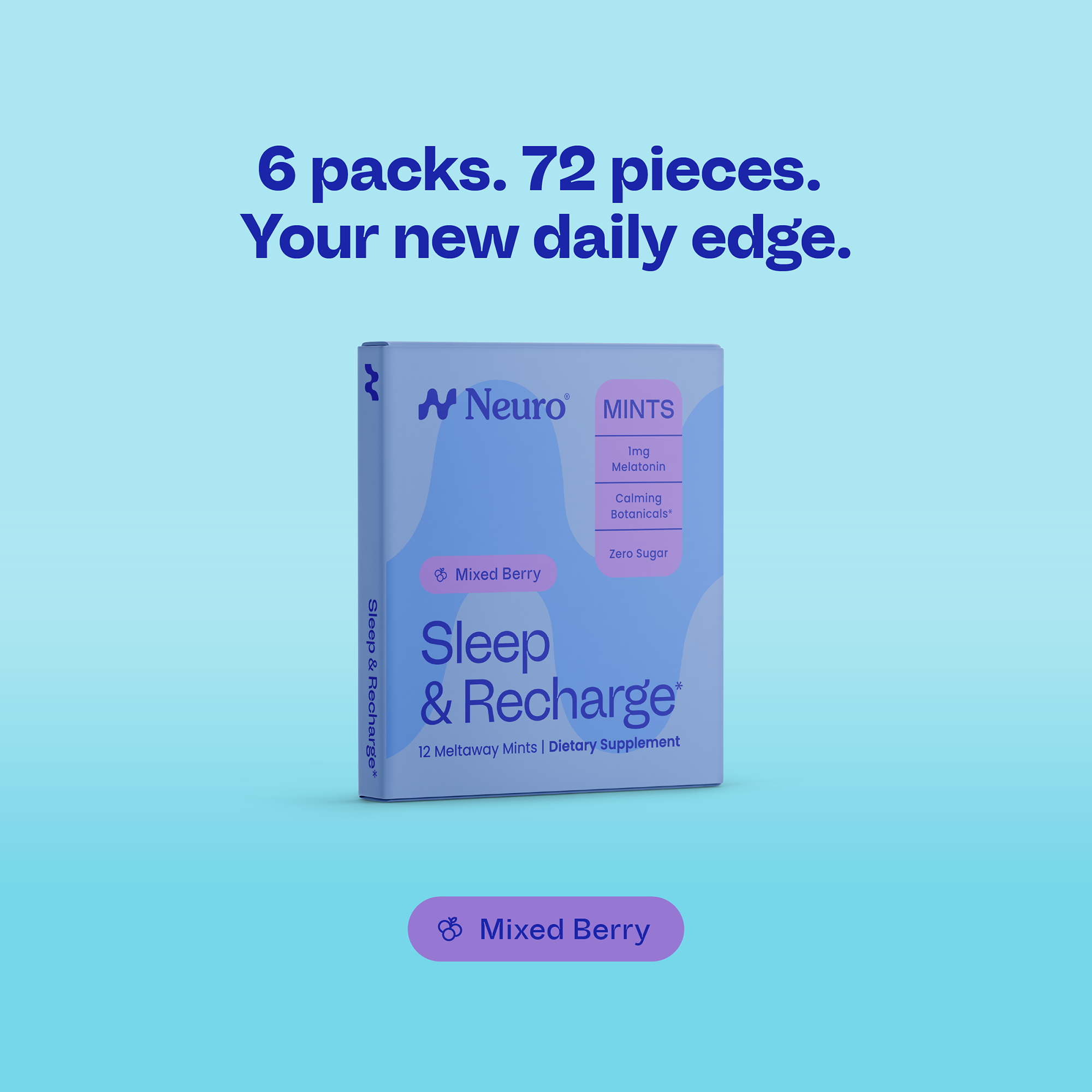 Regular Strength - 1mg / 6 pack (72 pc)