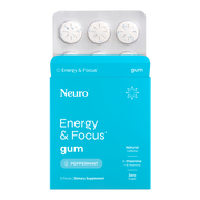 Energy & Focus Gum Peppermint Blister